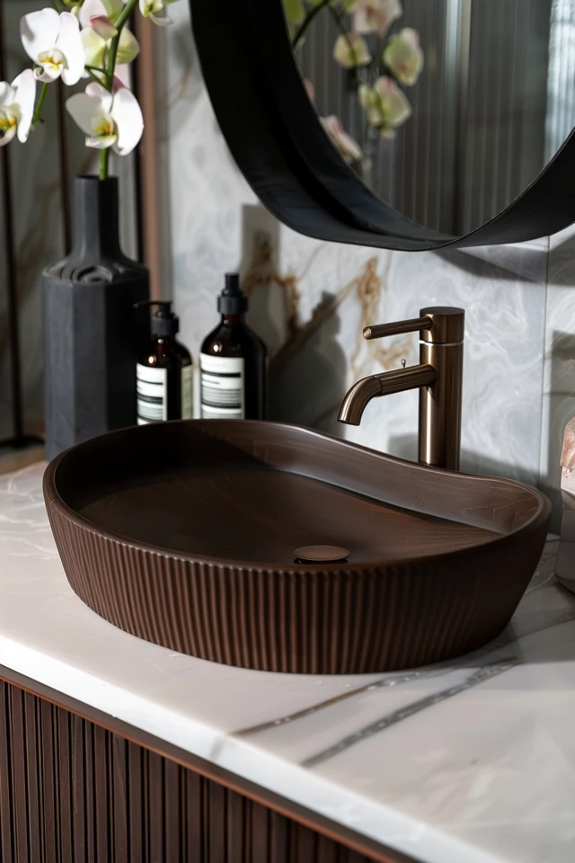 Elevate Your Space with Dark Wood Floor Bathroom Ideas