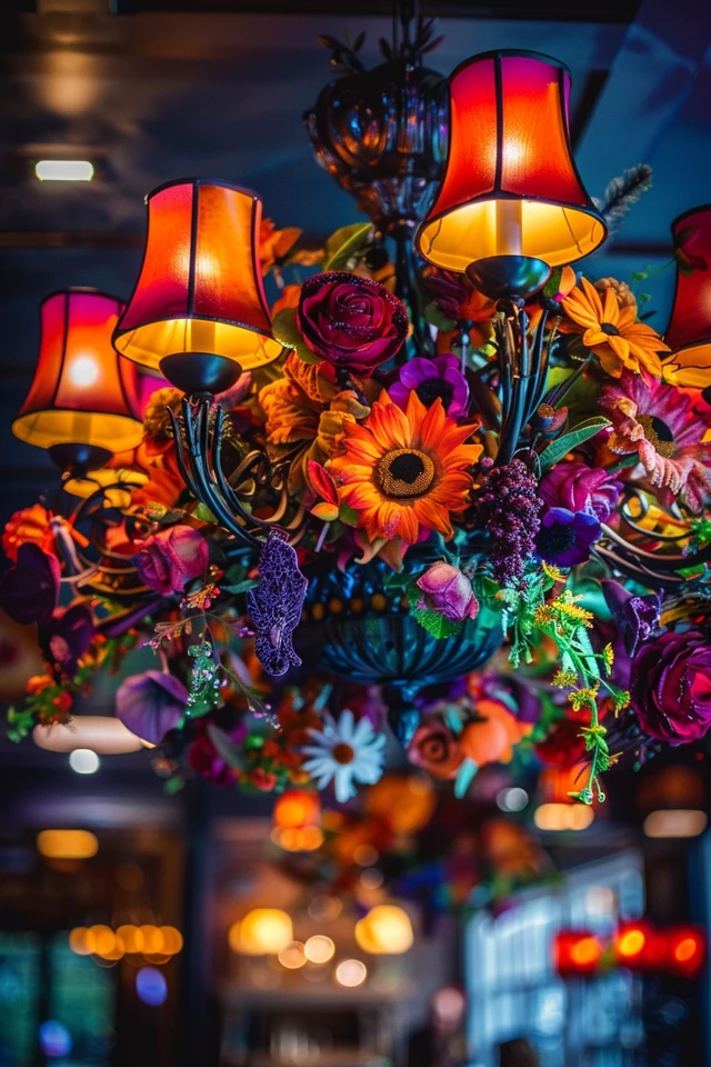 Make a Statement with Halloween Theme Chandeliers