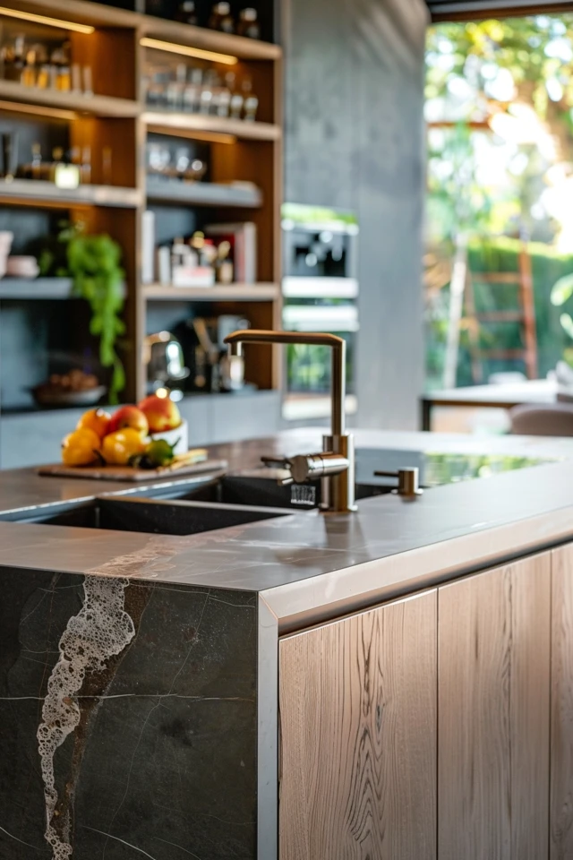 Functional Kitchen Island Side Panel Ideas