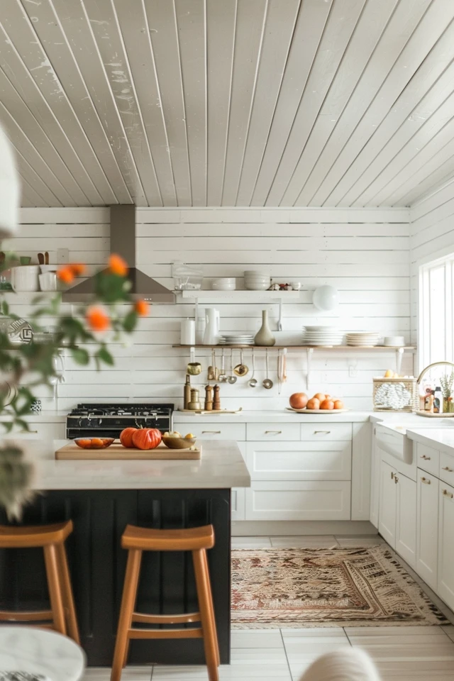 Elevate Your Space with Shiplap Kitchen Ceiling Ideas