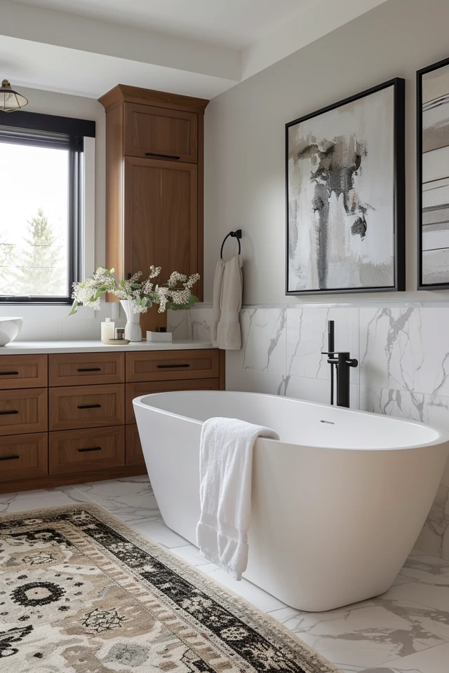 Master Bathroom Without Tub Ideas for Chic Spaces