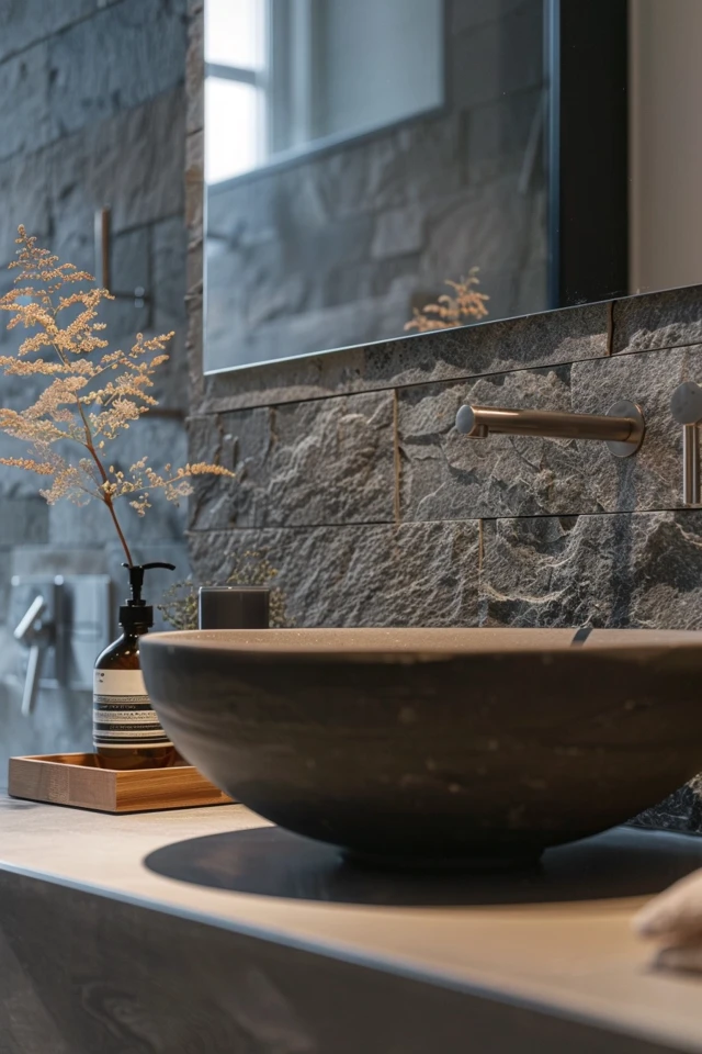 Slate Bathroom Ideas: Elegant Design Inspiration