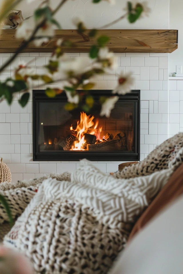 Budget-Friendly Fireplace Tile Ideas