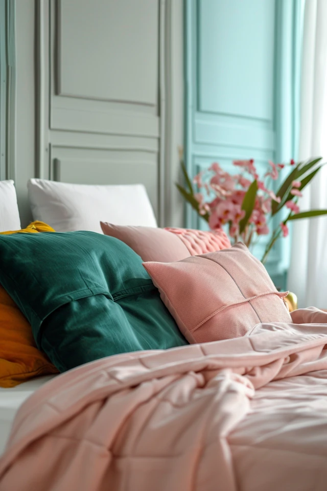 Adult Pink and Green Bedroom Makeover Tips