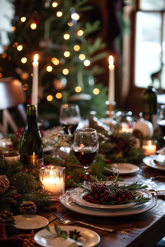 Dining in Style with Christmas Theme Tableware