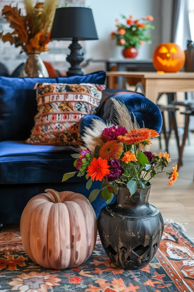 Functional Decor with Halloween Theme Side Tables