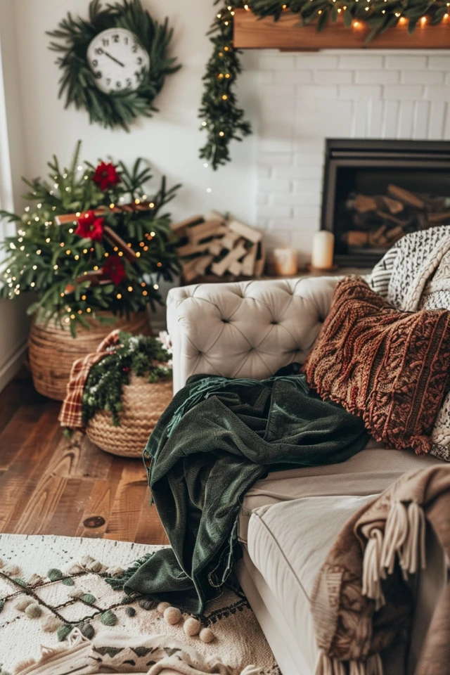 Timeless Christmas Theme Clock Designs