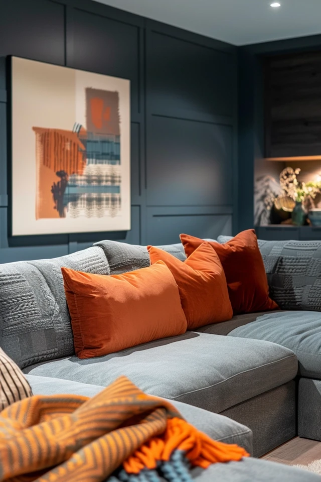 Chic Basement Sofa Ideas for Cozy Retreats