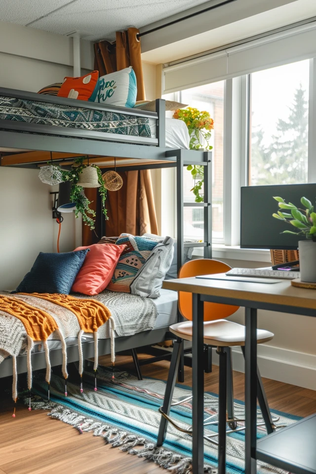 Maximize Space with Creative Lofted Dorm Bed Ideas