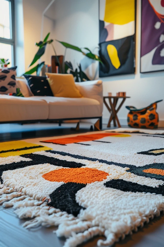 How to Paint a Decorative Rug on your Porch or Patio