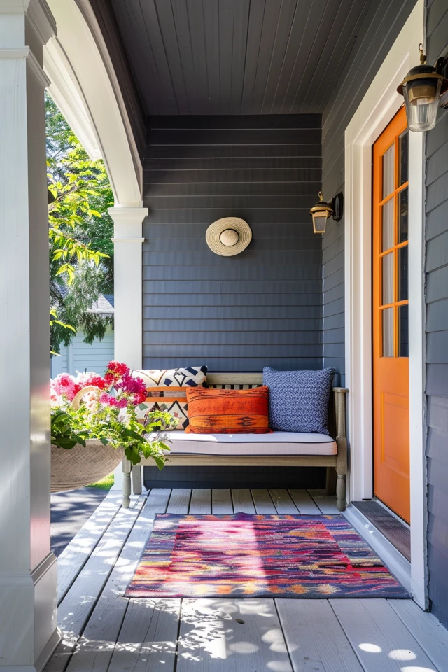 Steps to Enhance a Small Cape Cod Front Porch.