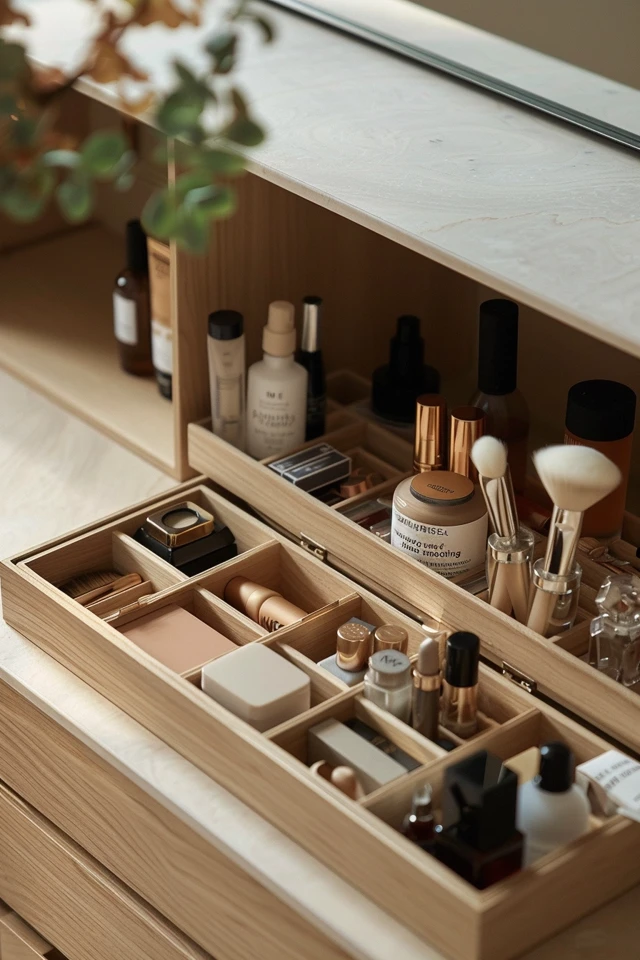 Smart Makeup Storage for Tiny Spaces