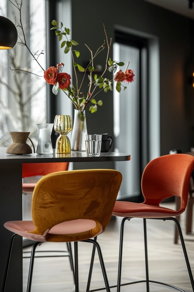 Modern and Luxurious Bar Dining Room Inspiration