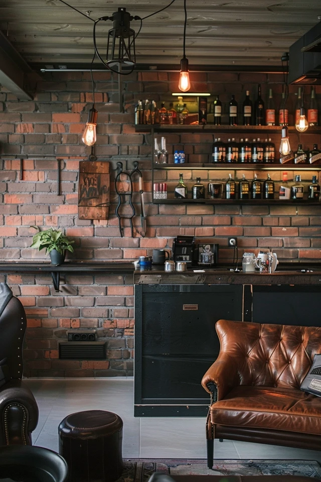 Creating Functional Spaces in a Small Garage Man Cave