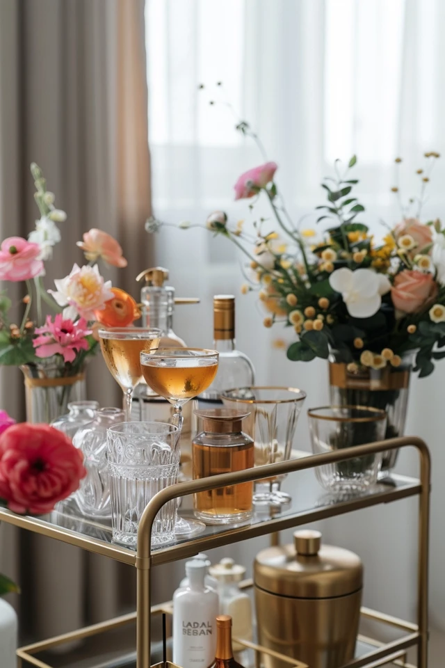 Entertain in Style with Easter Theme Bar Carts