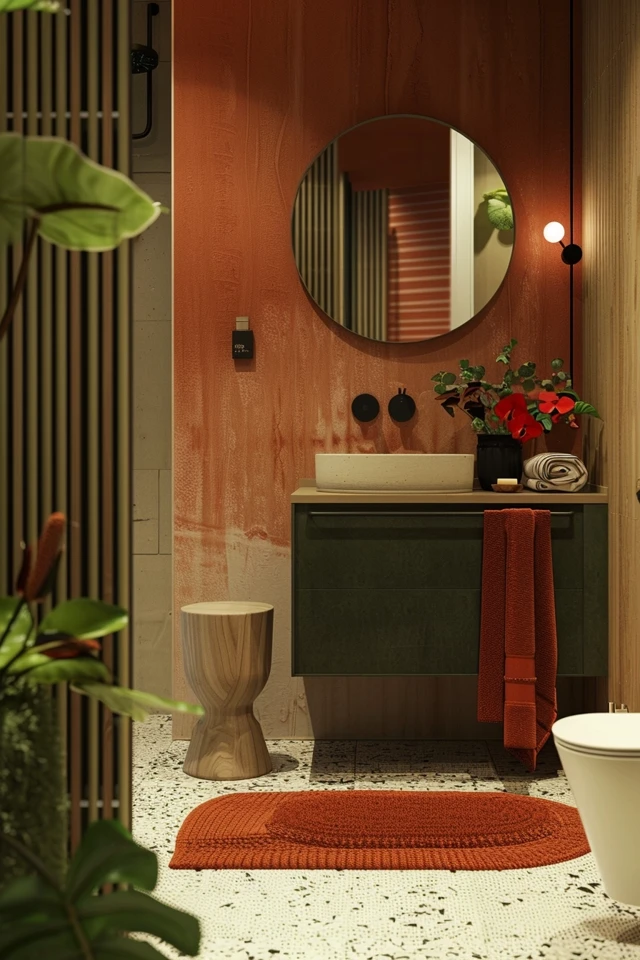 Maximizing Space in a Small Bathroom Nook