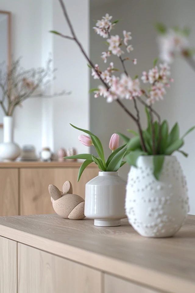 Decorating Ideas for Easter-themed Sideboards