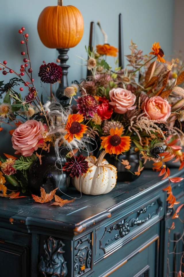 Styling Your Dining Room Table and Buffet for Halloween