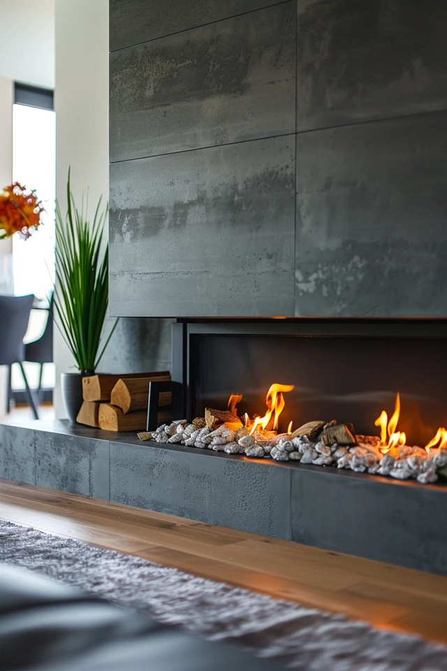 Innovative Design Ideas for Indoor Wall Fire Features