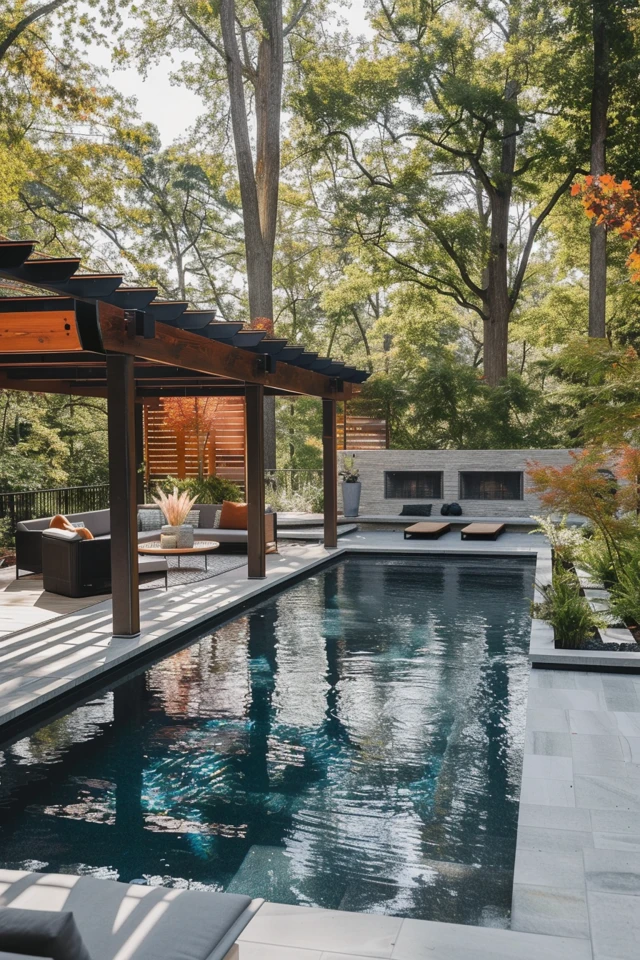 Comparison of Pool Pavilion Shade Structures