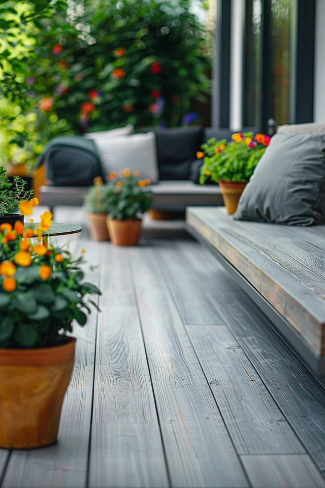 Implement modern deck trends