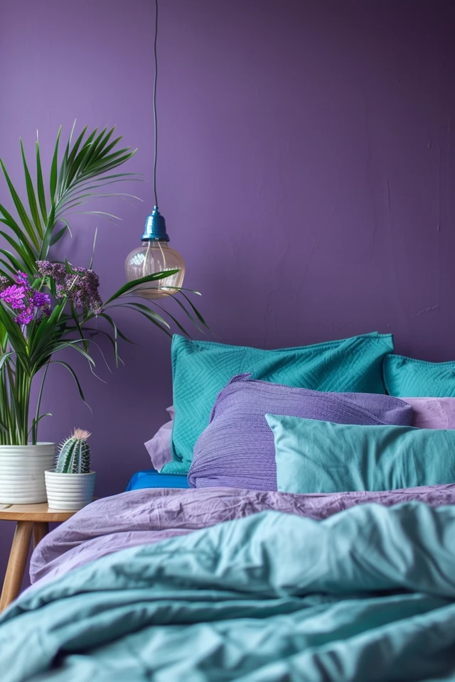 Purple & Turquoise Bedroom Ideas: My Top Picks