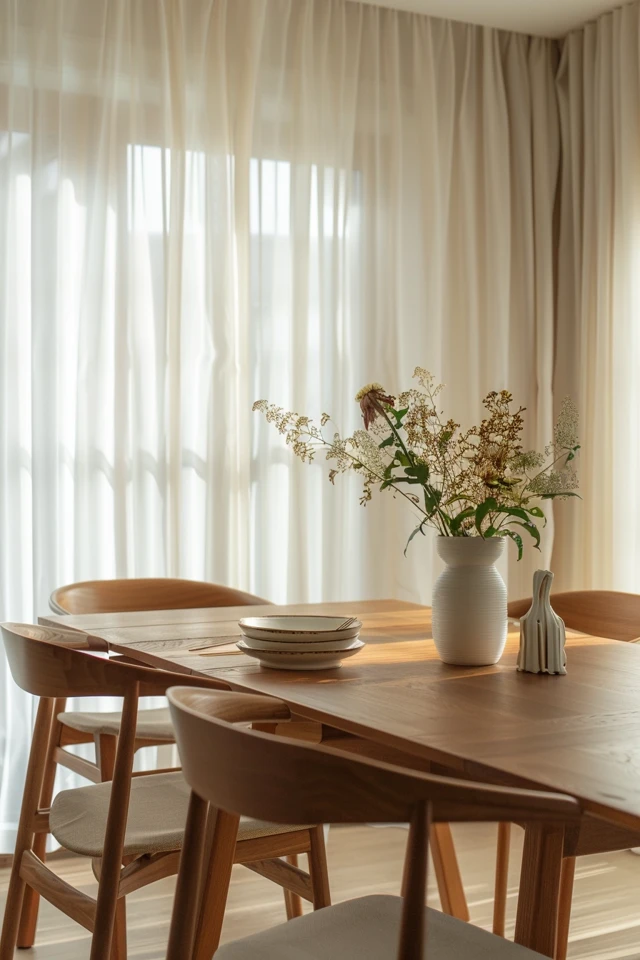 5 Tips for Elegant Dining Room Curtain Ideas