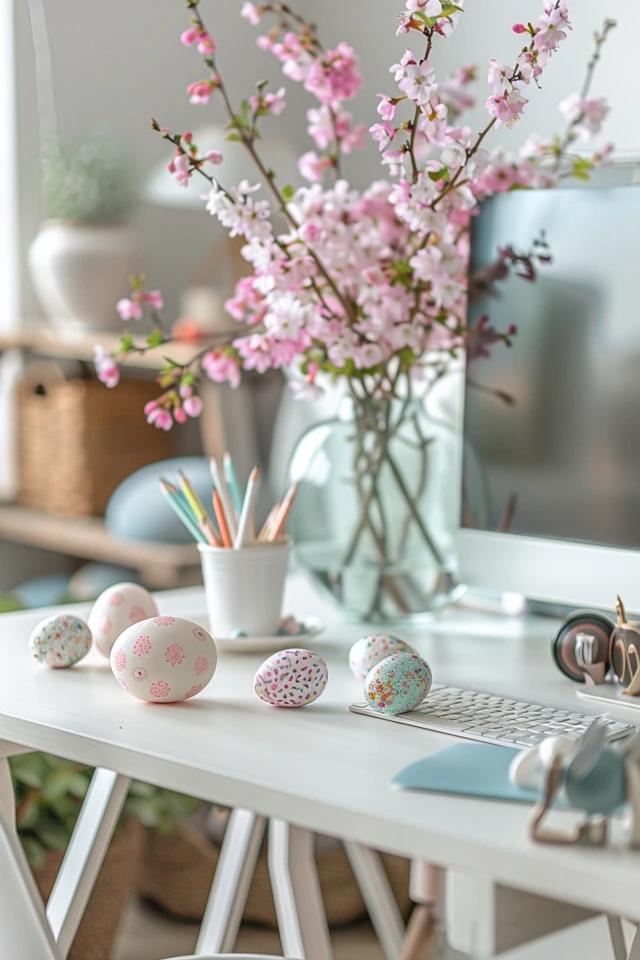 Easy Easter Table Styling Tips for a Festive Workspace