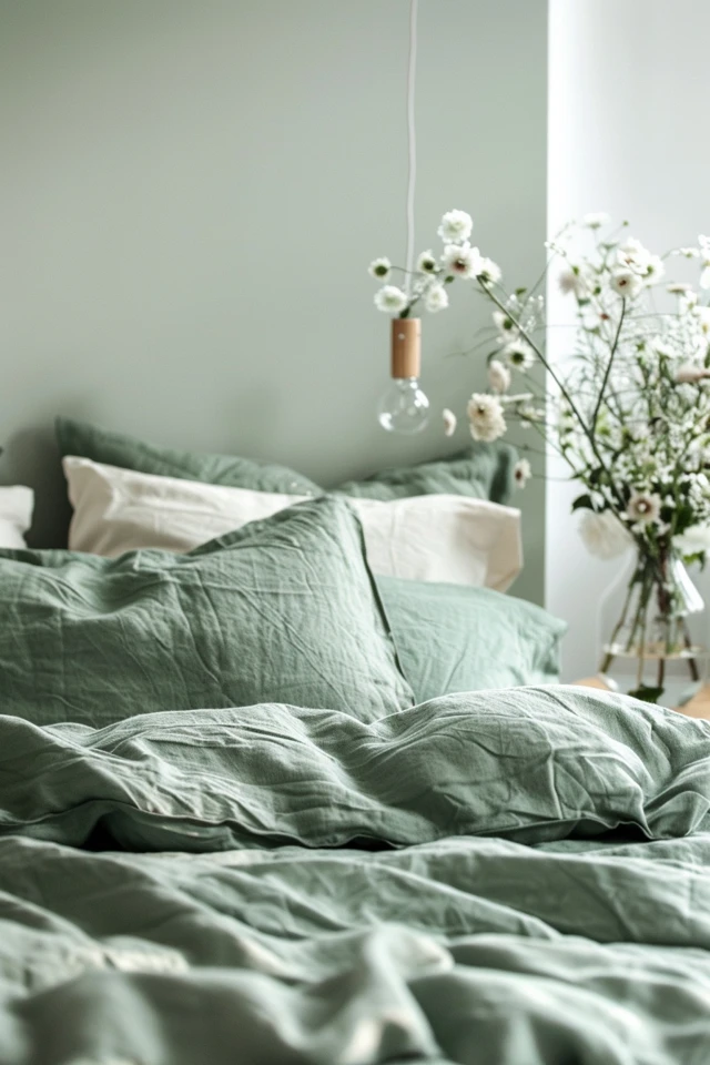 Decorating with Sage Green in the Bedroom