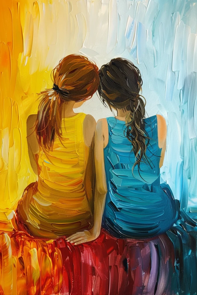 Emphasize Your Bond with Brushstrokes