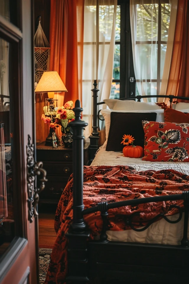 Stylish Halloween Bedroom Decor Ideas