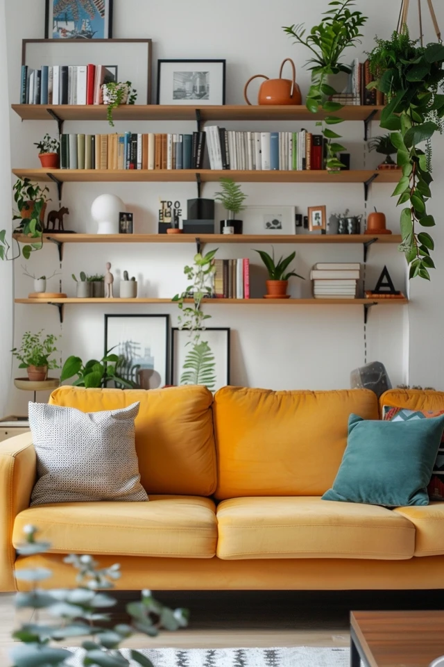 Combine Artwork, Photographs, and Personal Mementos