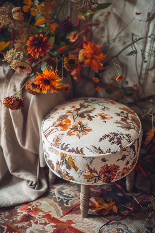 Autumn Ottomans: Stylish Comfort