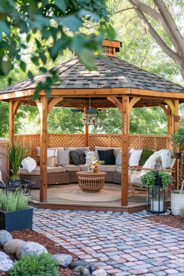 Backyard Gazebo Decorating Ideas for Your Oasis