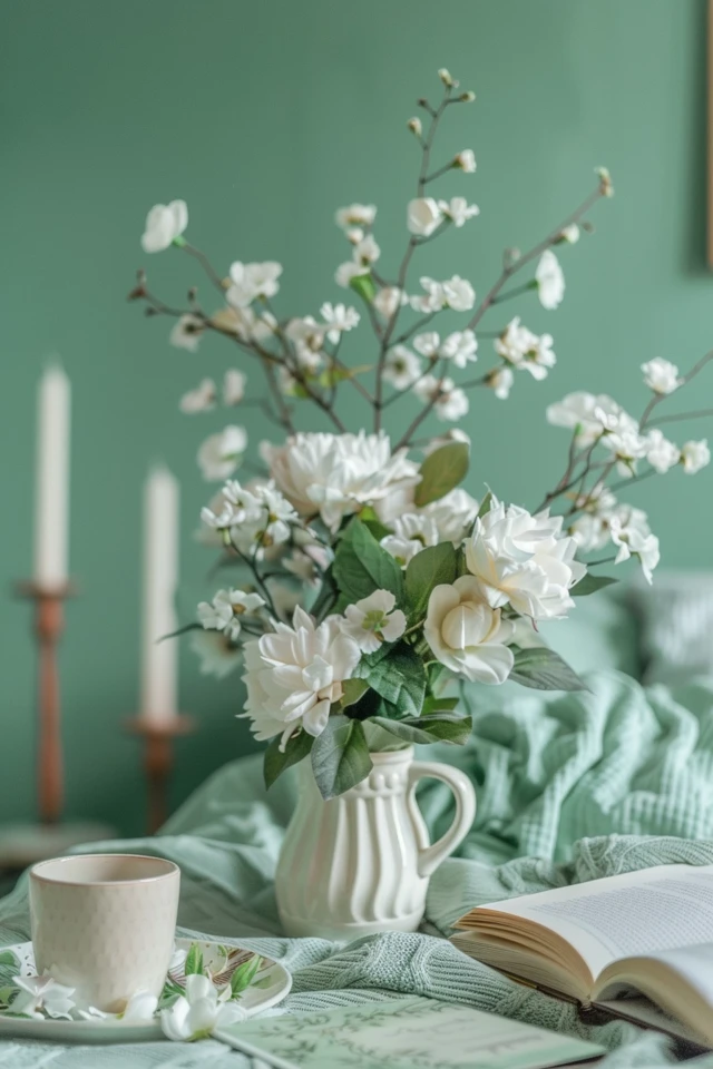 Mint Green Bedroom Accents and Accessories