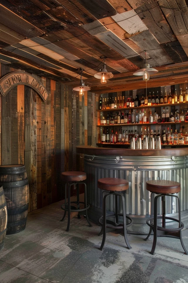 Creative Garage Wall Covering Ideas for Parties