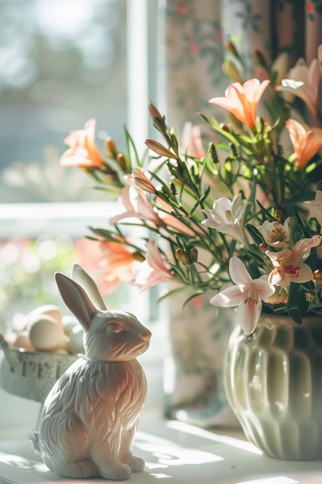 Blend Rustic and Easter Themes for a Cozy Home