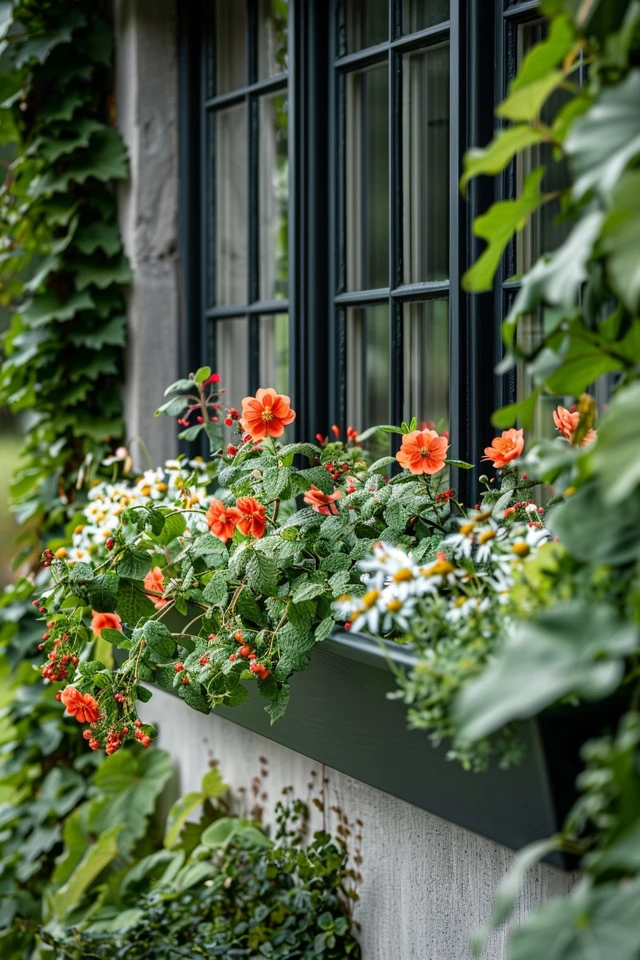 Window Box Ideas Without Flowers: Unique Displays