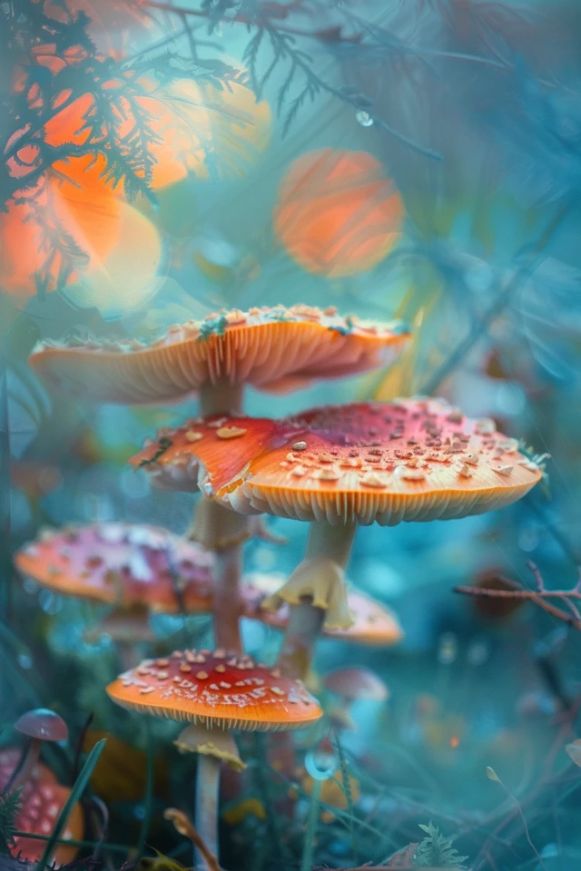 Unique Fungi Artwork for Advanced Artists