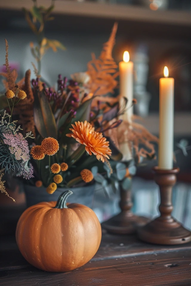 Blend Rustic and Halloween Themes for a Cozy Home