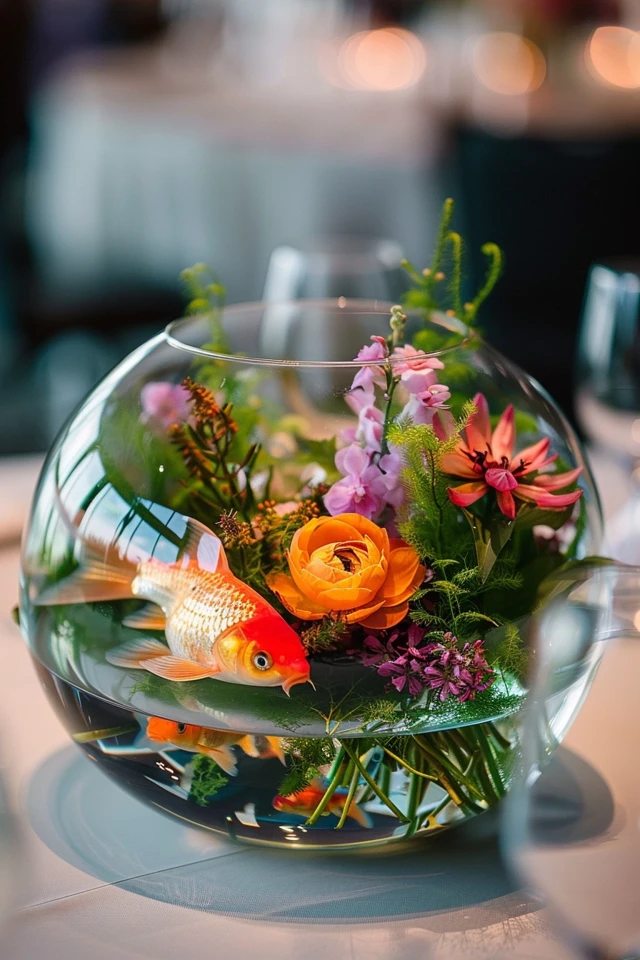 Creative Fish Bowl Centerpieces Ideas for Events