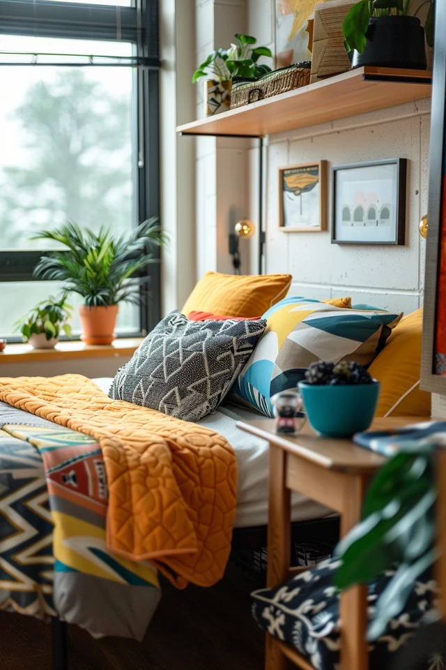 Space-Saving Solutions for Lofted Bed Dorm Rooms
