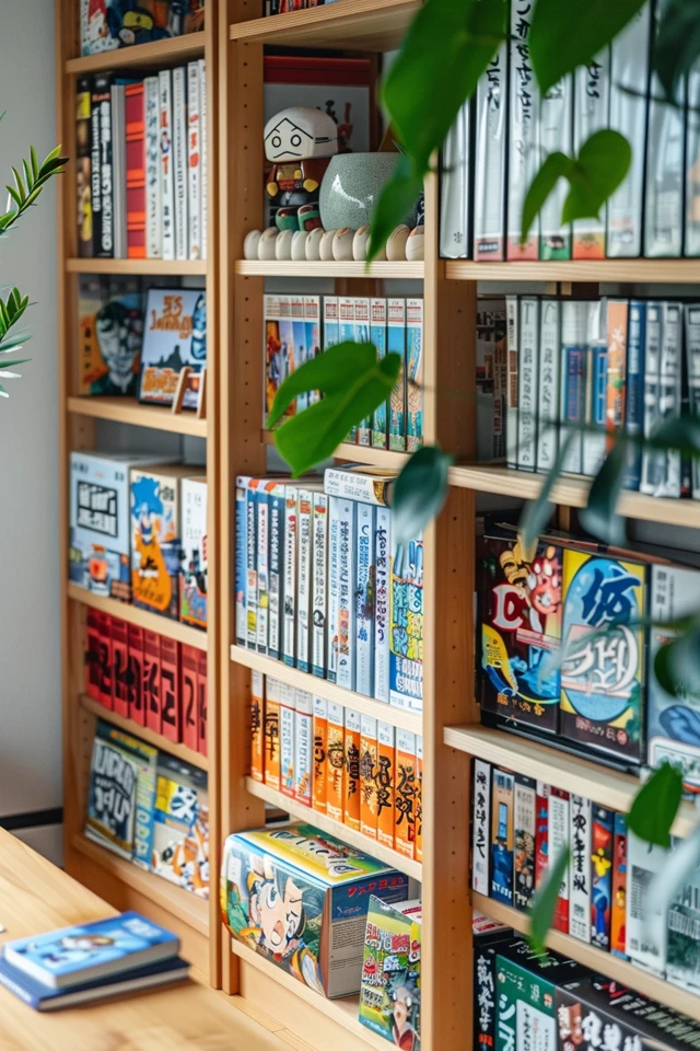 Create a DIY Manga Bookshelf
