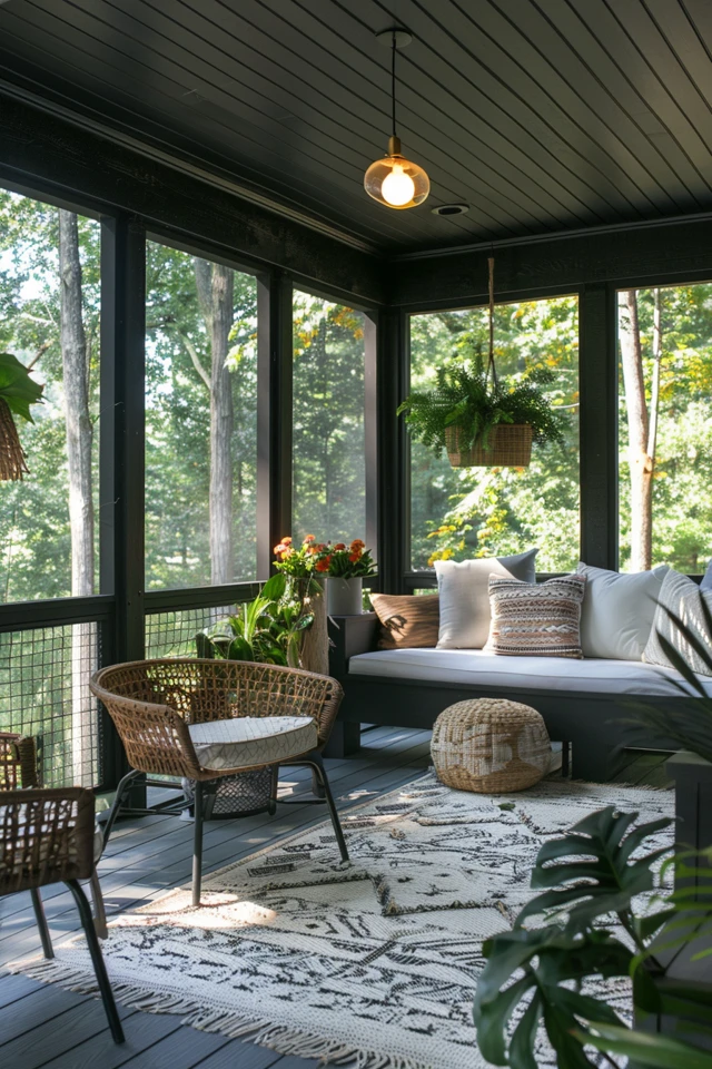 Elevate Your Space with Screen Porch Ceiling Ideas
