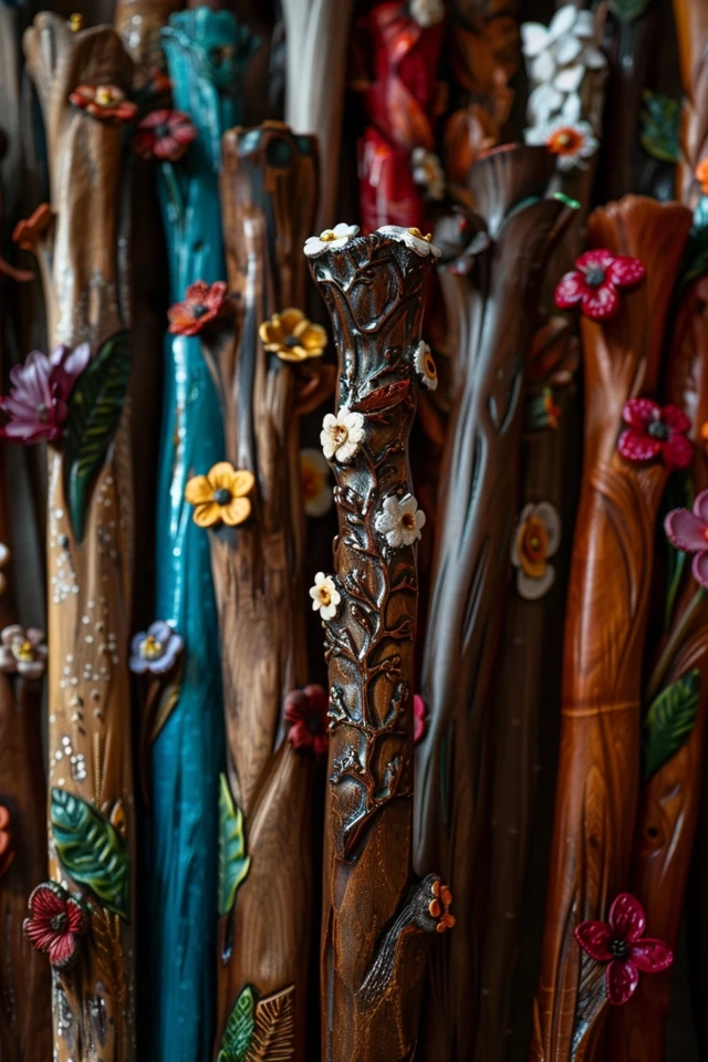 Personalized Walking Stick Projects