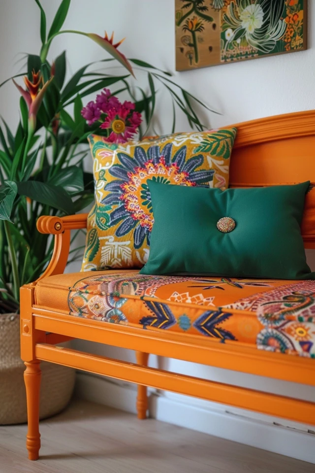 How to Paint Boho Chic Furniture