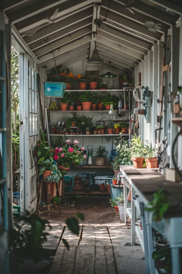 Shed Workshop Interior Ideas for Your Space
