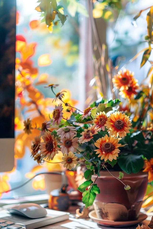 Embrace the Seasonal Vibes: Warm Color Palette and Soft Lighting