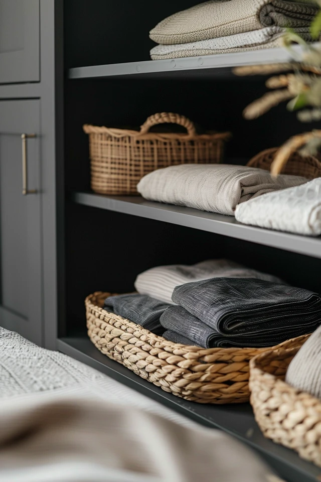 Creative Linen Storage Ideas Without Closet Spaces
