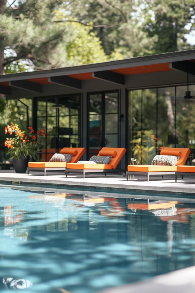 Stylish Shade Structures for Poolside Comfort